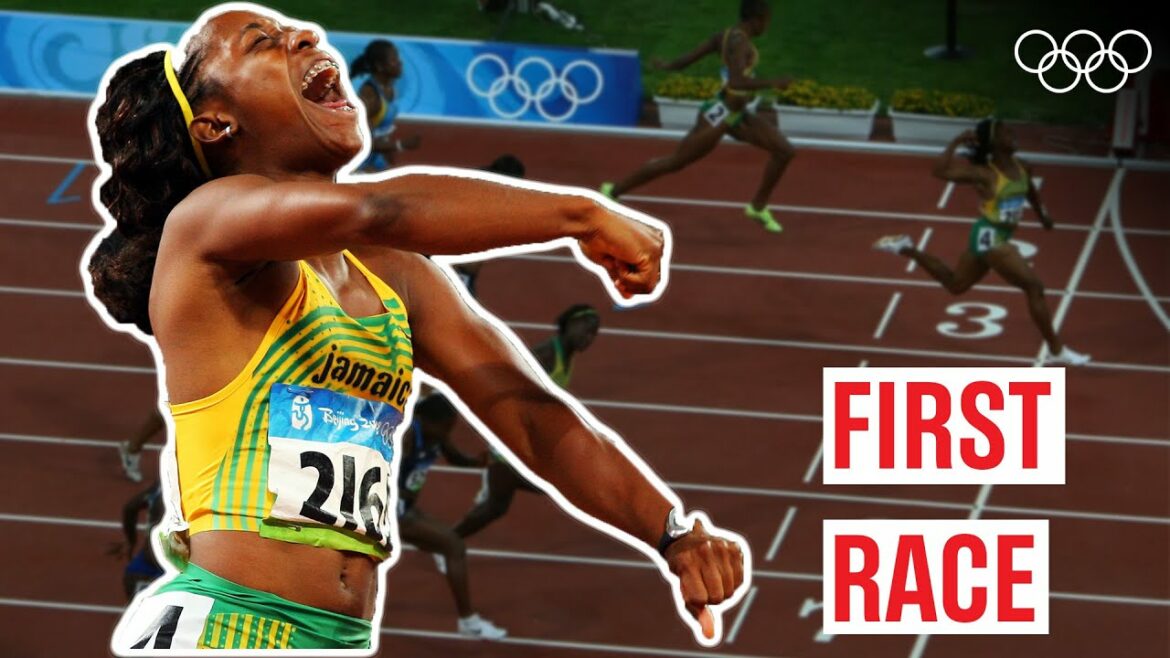 Shelly-Ann Fraser-Pryce’s π―π² first Olympic Race! πββοΈ
