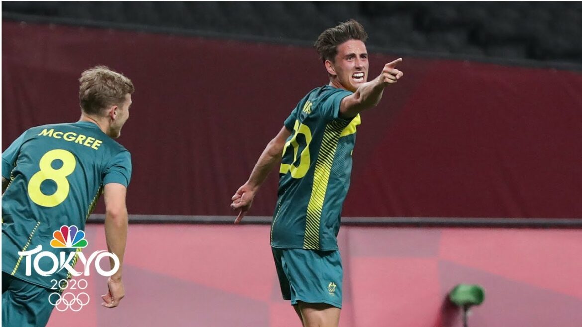 Argentina vs. Australia | Tokyo Olympics 2020: Men’s Soccer Highlights | NBC Sports