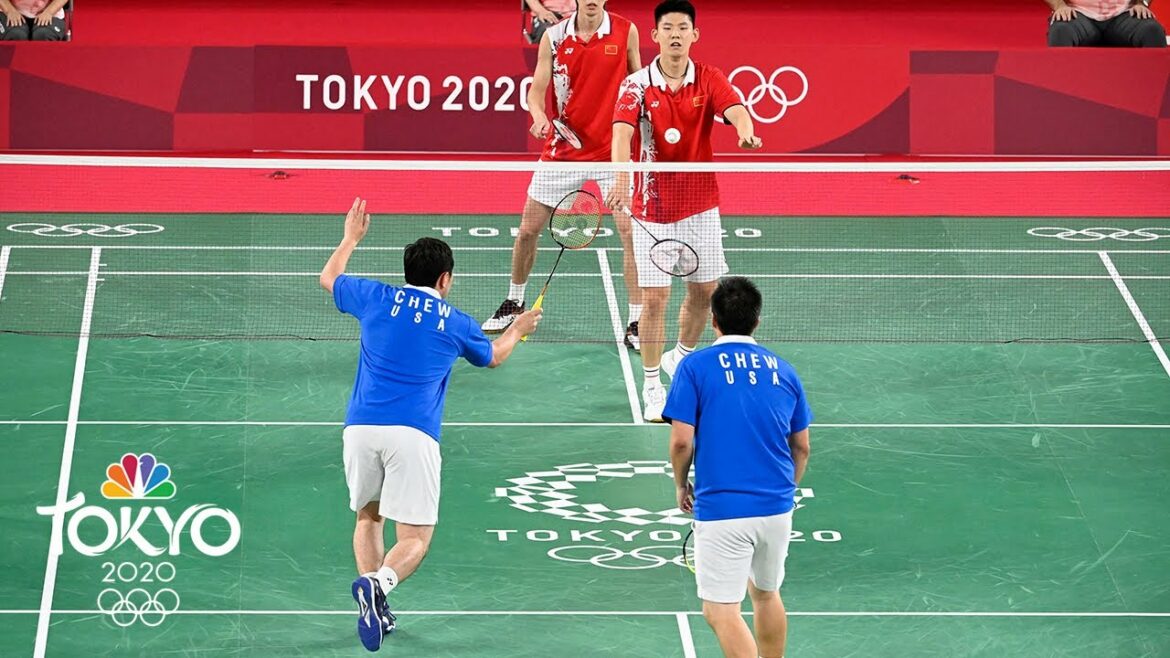 USA’s Chew brothers fall to China’s Li and Liu in men’s badminton | Tokyo Olympics | NBC Sports