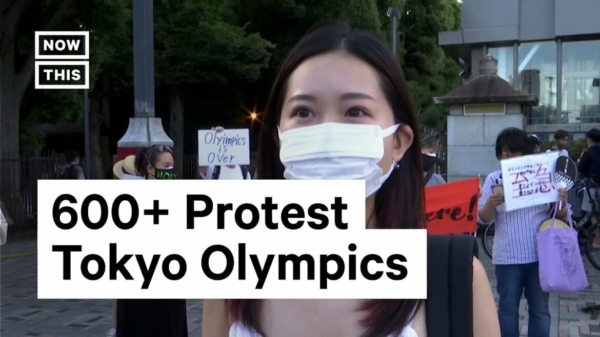 Hundreds Protest Tokyo Olympics Amid COVID-19 Rise