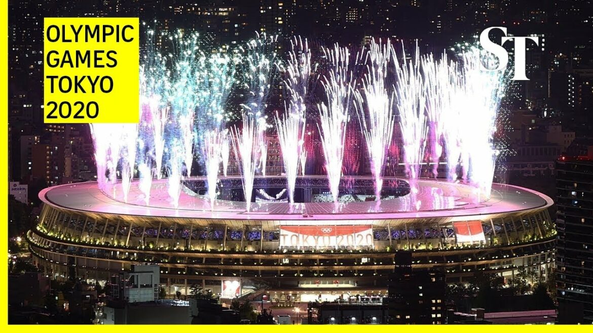 Tokyo marks Olympics opening ceremony with fireworks