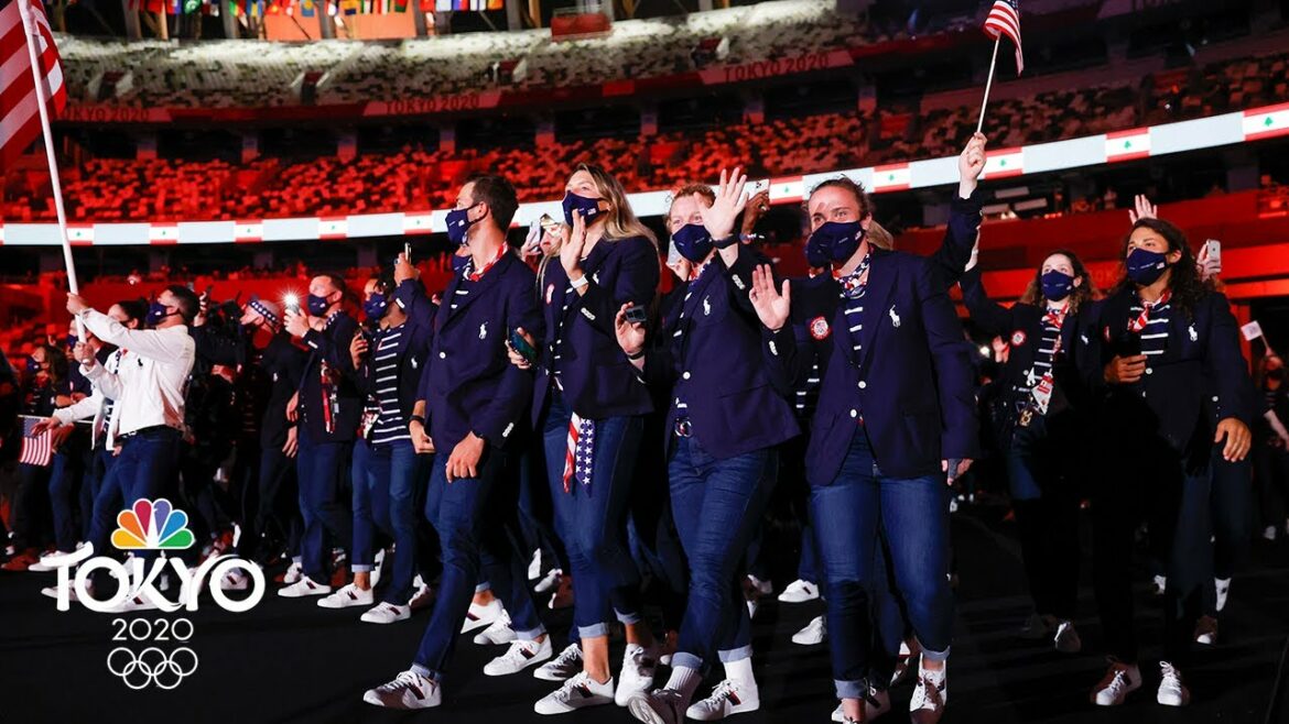 Behind the scenes with Team USA at the Opening Ceremony | Tokyo Olympics | NBC Sports