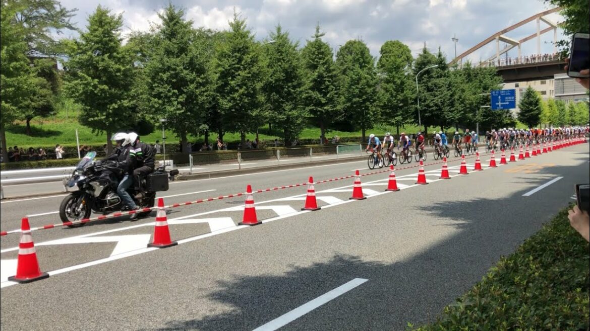 東京2020オリンピック 自転車競技 男子ロードレース メイン集団 南大沢