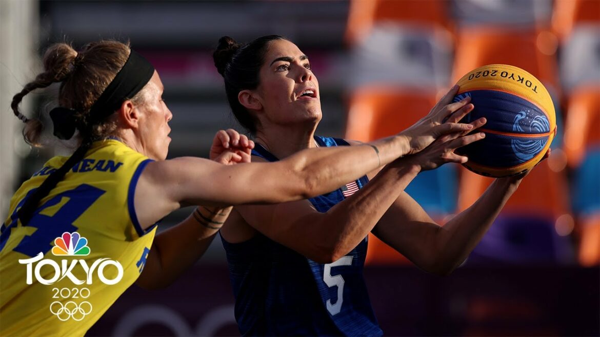 USA vs. Romania | Tokyo Olympics 2020: Women’s 3×3 Basketball Highlights | NBC Sports
