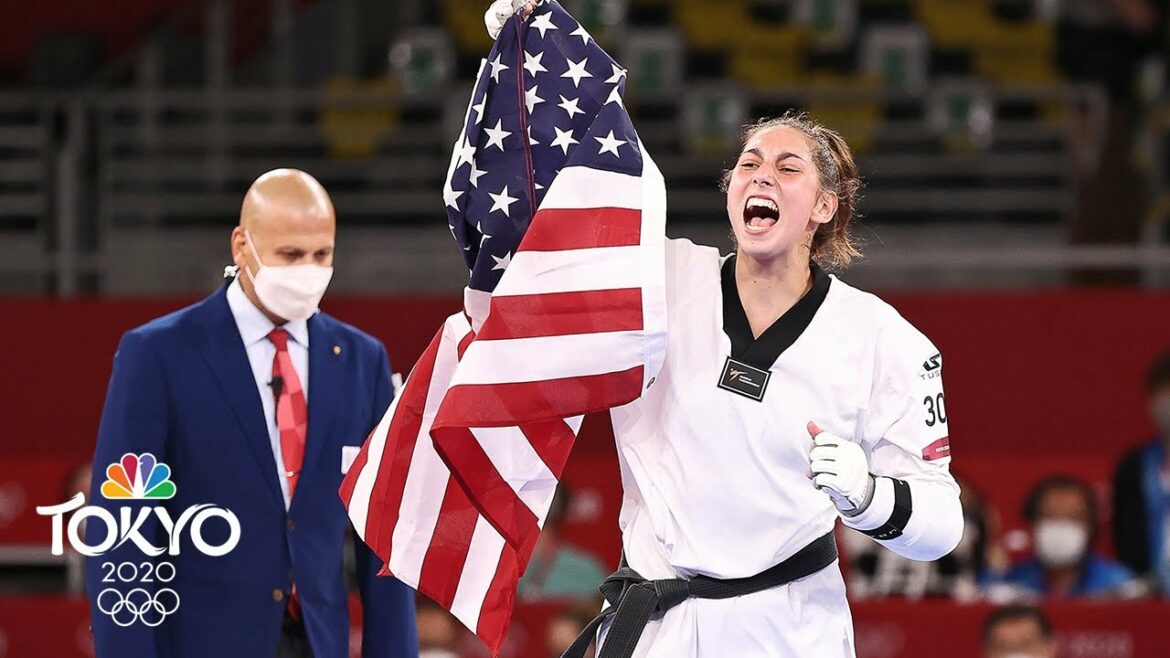 18-year-old becomes America’s first women’s taekwondo champion | Tokyo Olympics | NBC Sports