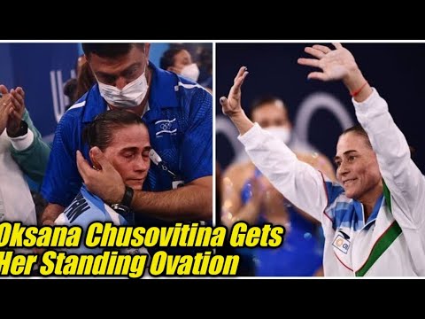 Oksana Chusovitina gets standing ovation at her last Olympic Games | Tokyo Olympics 2021 | Oksana