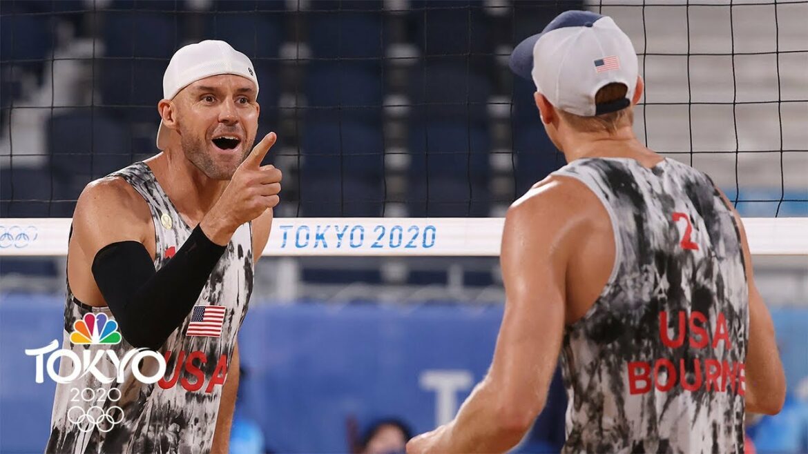 USA vs. Italy | Tokyo Olympics 2020: Men’s Beach Volleyball Highlights | NBC Sports