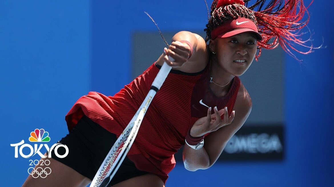 Naomi Osaka rolls past Zheng Saisai in first round of women’s tennis | Tokyo Olympics | NBC Sports