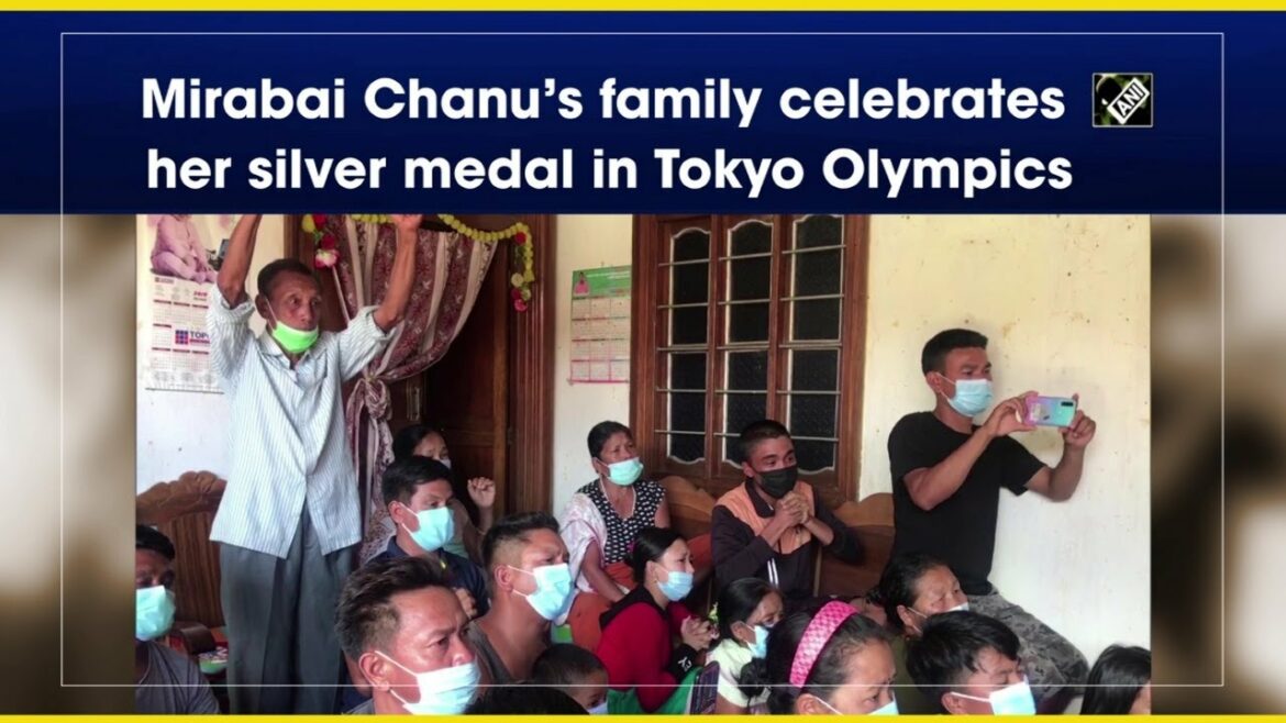 Mirabai Chanu’s family celebrates her silver medal in Tokyo Olympics