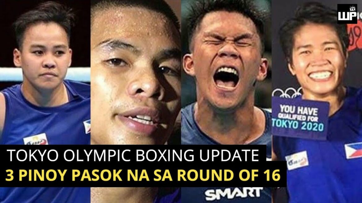 WOW! 3 PINOY BOXERS ADVANCE TO ROUND OF 16 OF THE TOKYO OLYMPICS