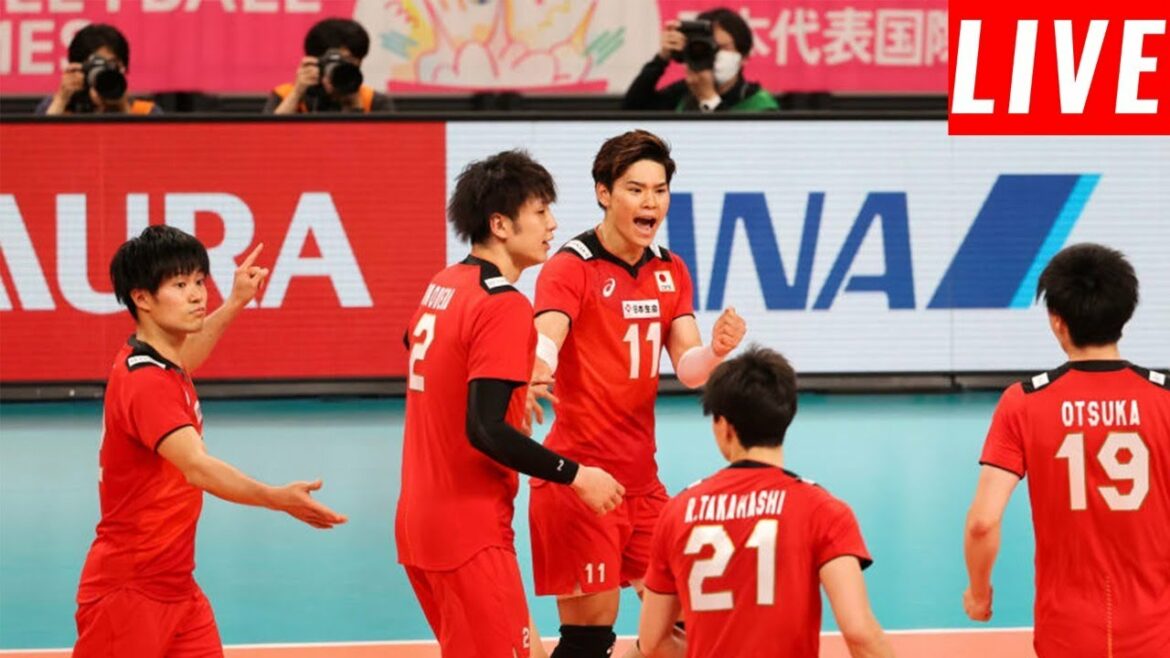 "Japan vs Canada" Live !! Tokyo Olympics Volleyball Men's Qualifying
