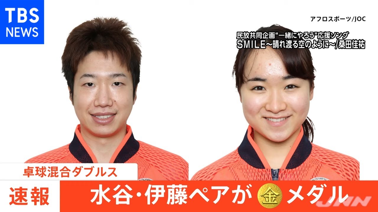 [Breaking news]Tokyo Olympics / table tennis mixed doubles Mizutani