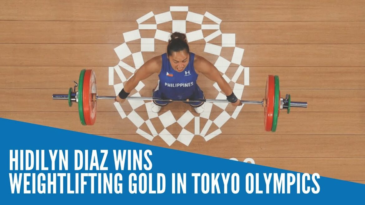 Hidilyn Diaz wins weightlifting gold in Tokyo Olympics