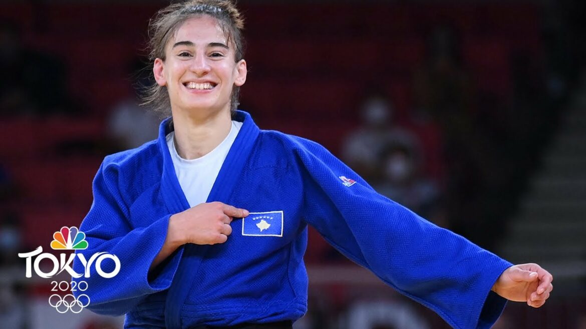 Nora Gjakova wins shock judo gold amid tragedy in native Kosovo | Tokyo Olympics | NBC Sports
