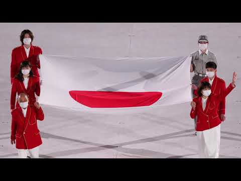 【五輪連続写真】東京五輪開会式