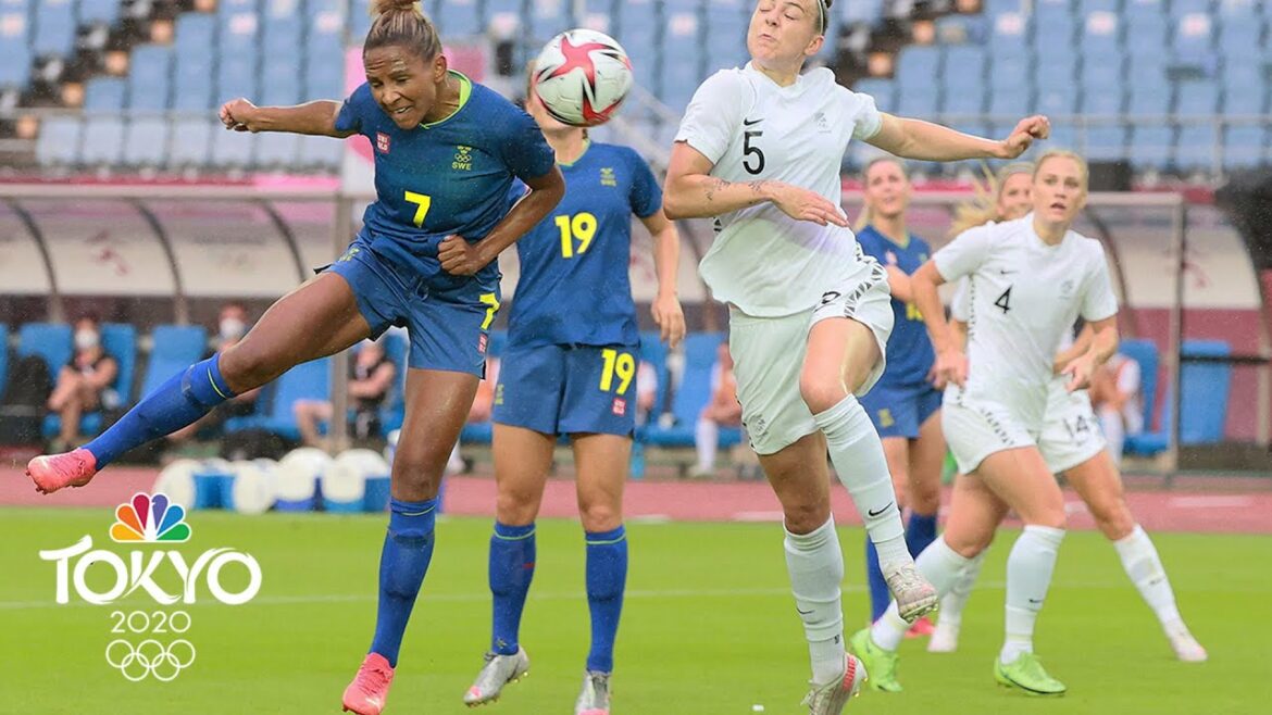 New Zealand vs. Sweden | Tokyo Olympics 2020: Women’s Soccer Highlights | NBC Sports