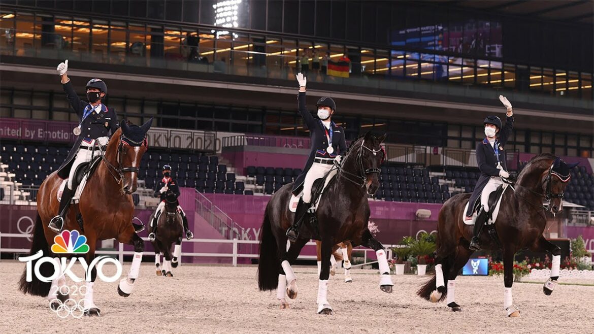 U.S. team rides to best dressage finish in 73 years | Tokyo Olympics | NBC Sports