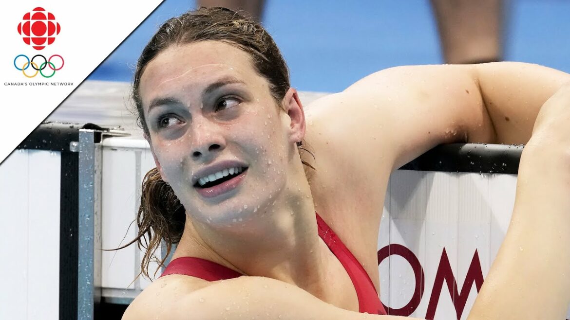 Penny Oleksiak wins BRONZE to tie Canada record with 6th Olympic medal | 200m Freestyle | Tokyo 2020