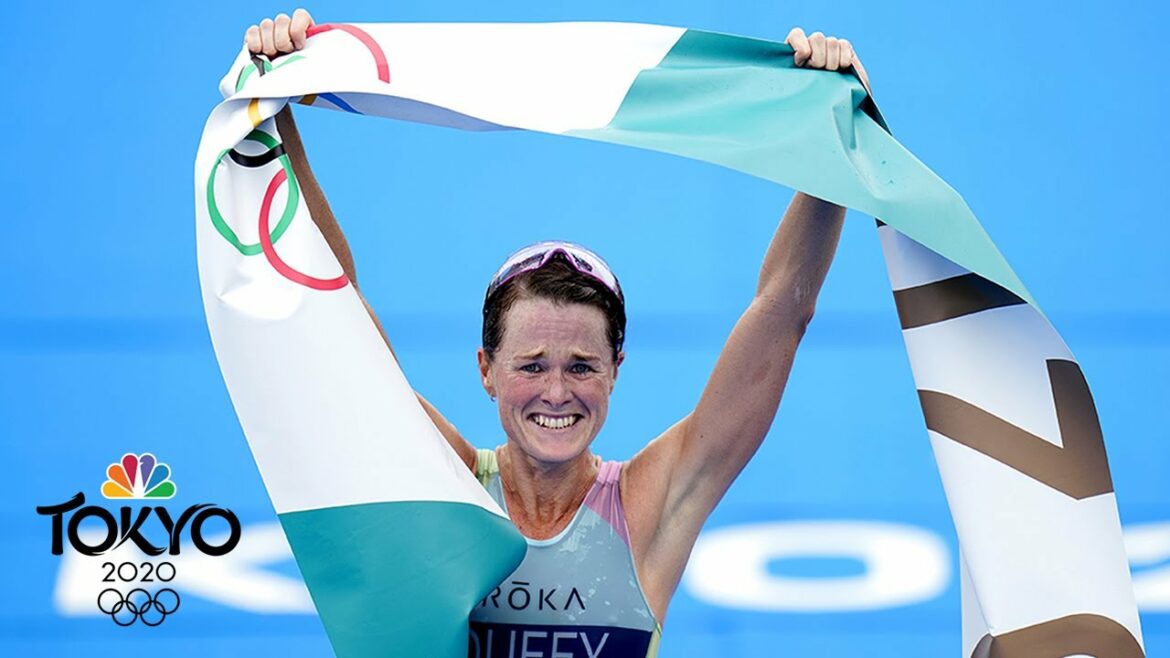 Flora Duffy wins Bermuda’s first ever Olympic gold medal, topping triathlon in Tokyo | NBC Sports