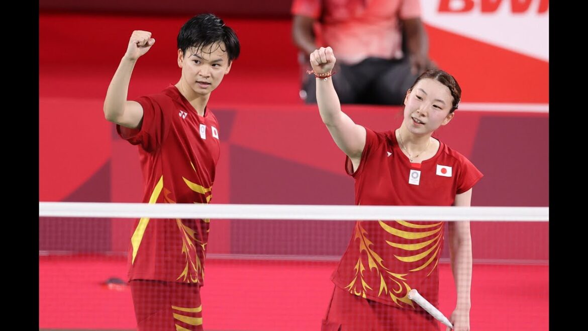 Yuta Watanabe wins Olympic bronze medal | Yuta Watanabe / Arisa Higashino vs Tan Chun-man / Tse Insette | Badminton Olympics 2021
