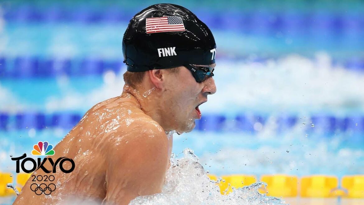 USA’s Nic Fink joins medal contenders in 200m breaststroke final | Tokyo Olympics | NBC Sports