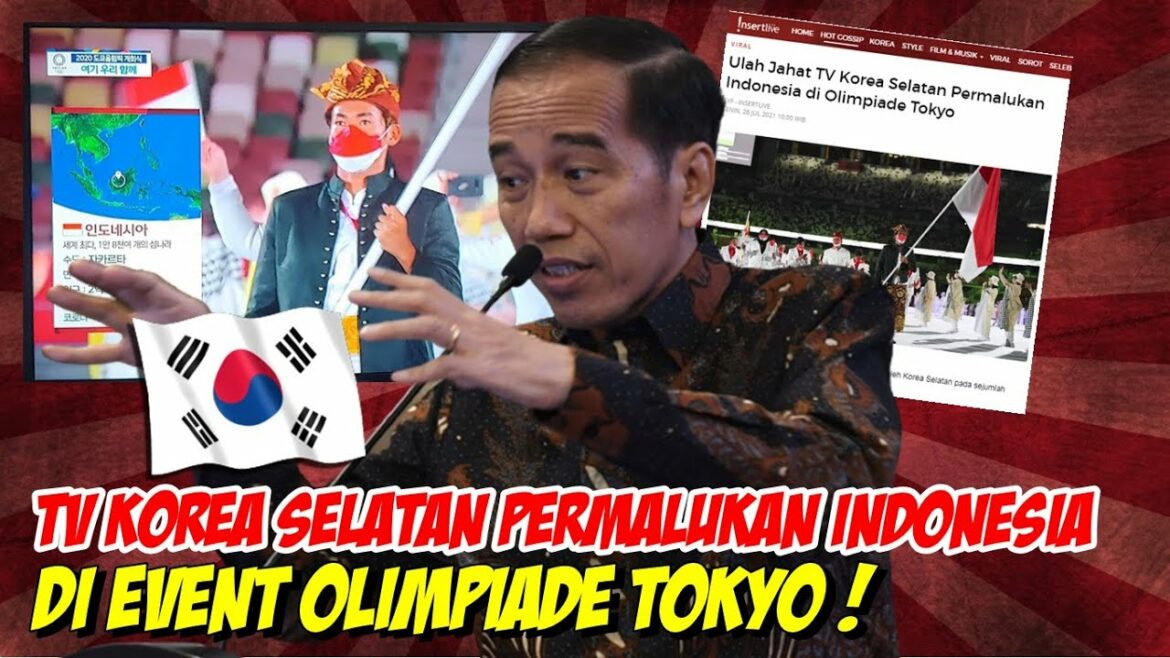 OUTSTANDING! South Korean TV Humiliates Indonesia at Tokyo Olympics