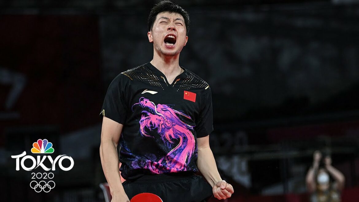 World’s best men’s table tennis players stage EPIC gold medal match | Tokyo Olympics | NBC Sports
