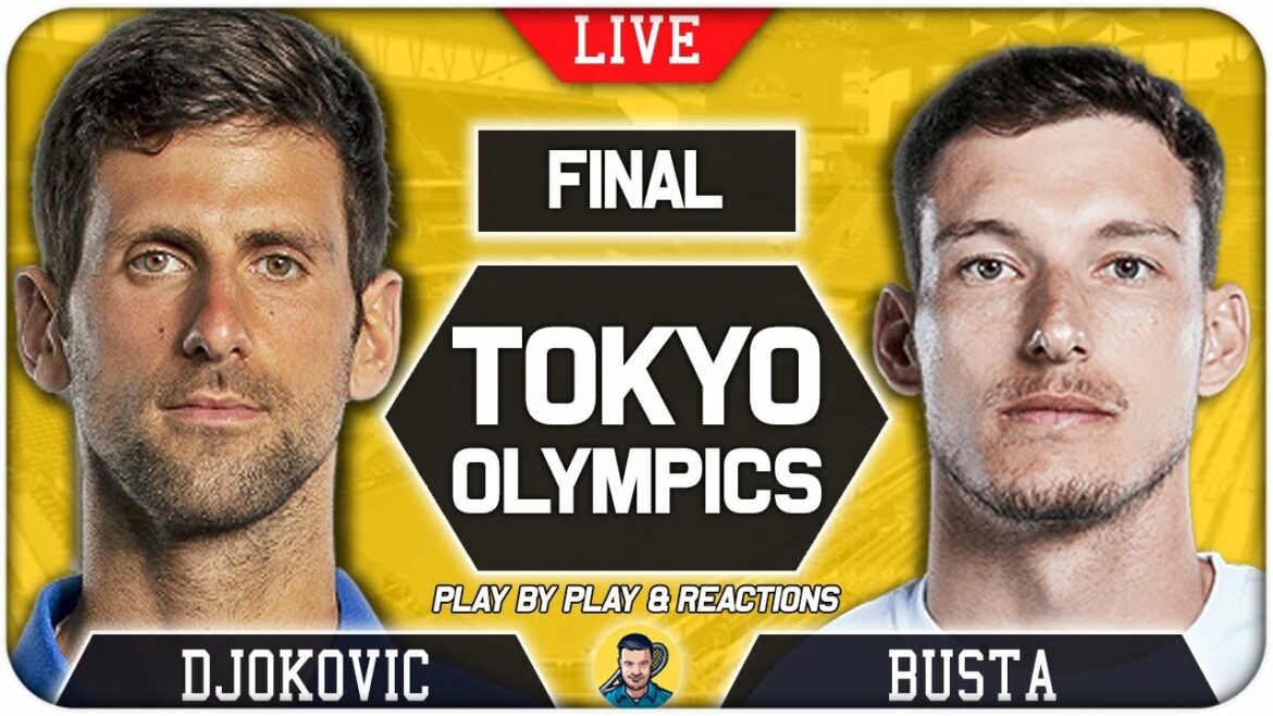 🔴 DJOKOVIC vs CARRENO BUSTA | Tokyo Olympic 2021 | LIVE Tennis Play-by-Play Stream