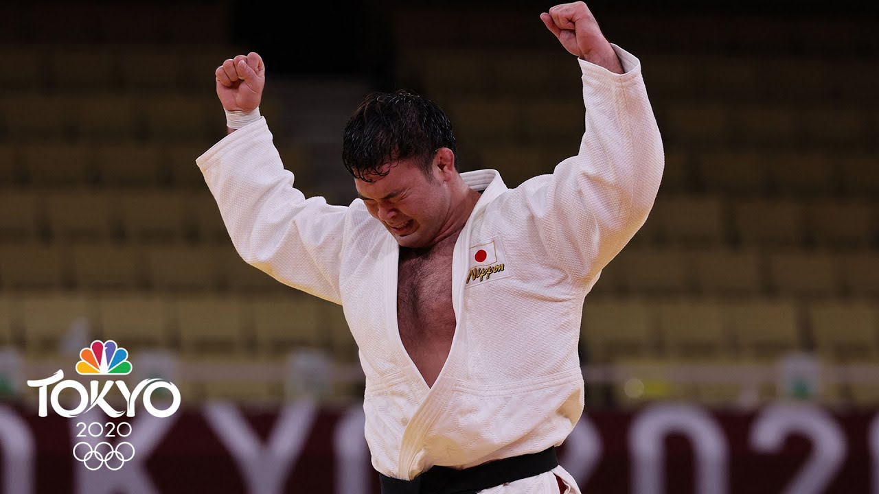 Japan's Aaron Wolf wins judo gold via stunning golden score ippon