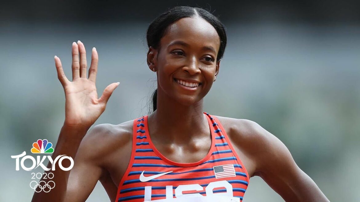 Dalilah Muhammad clocks fastest 400m hurdles time of first round | Tokyo Olympics | NBC Sports