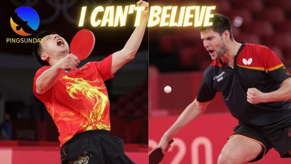 Ma Long vs Dimitrij Ovtcharov | Semi-final Olympics 2020