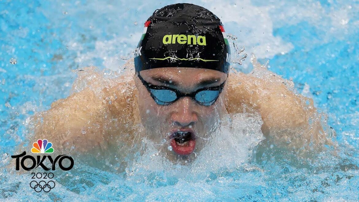 Hungary’s Kristof Milak dominates field for 200 fly gold, Olympic record in Tokyo | NBC Sports