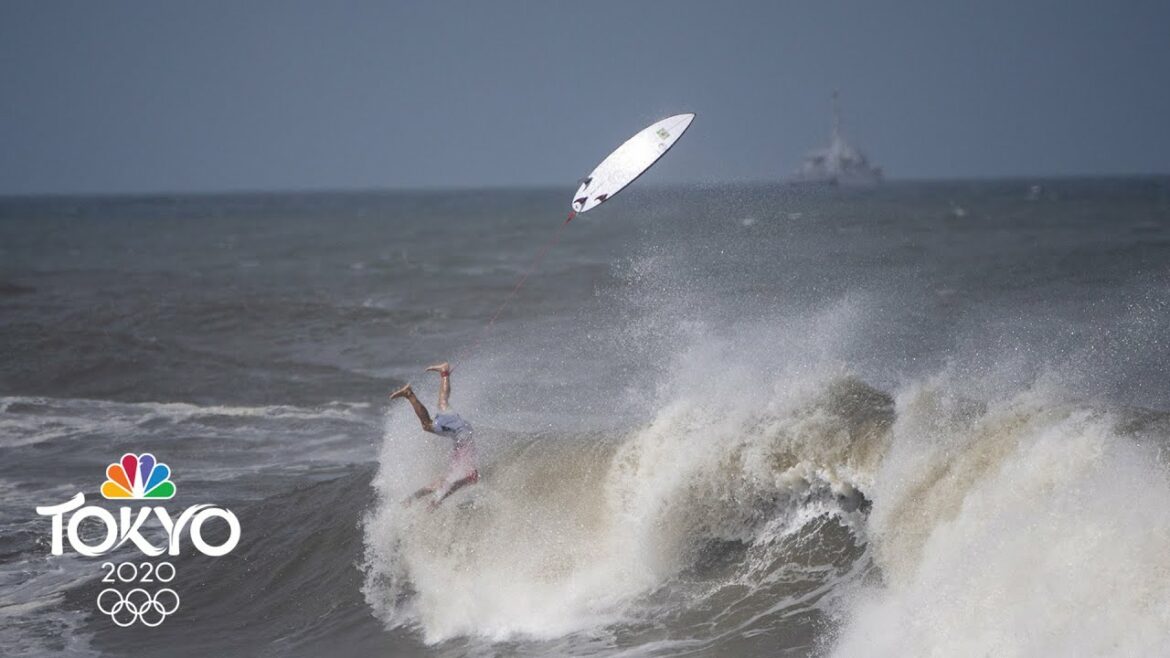 Every wipeout from surfing’s Olympic debut | Tokyo Olympics | NBC Sports