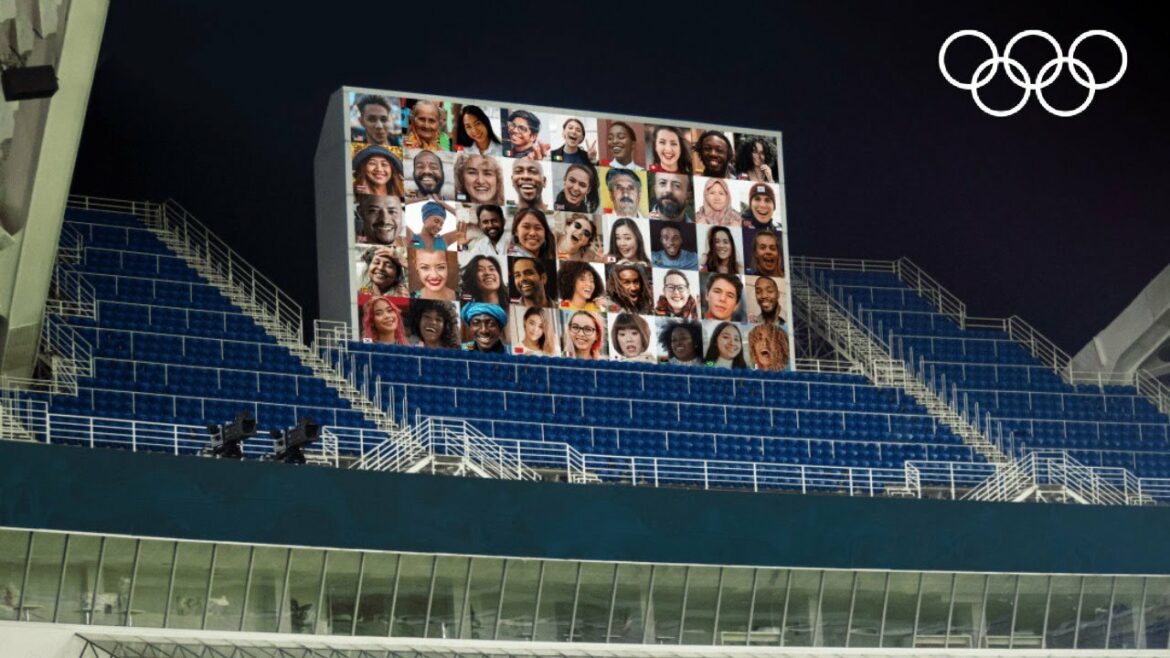 Want to be on the big screen in Tokyo? Join now! | #Tokyo2020