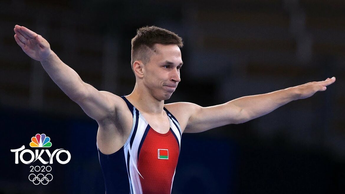 Ivan Litvinovich wins trampoline gold with sensational routine | Tokyo Olympics | NBC Sports