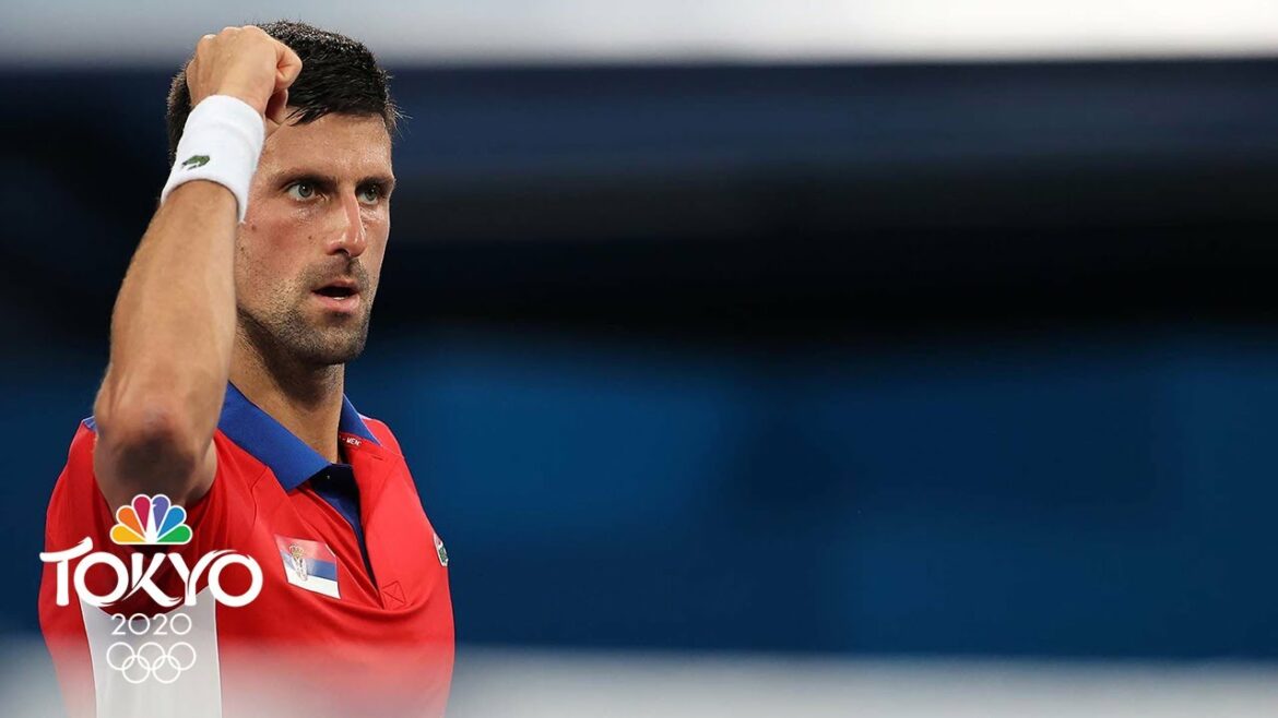 Novak Djokovic cruises into Tokyo Olympics quarterfinals in straight sets | NBC Sports
