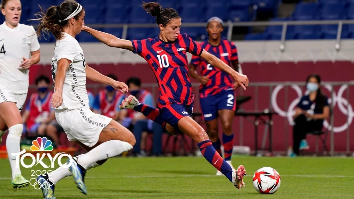 USWNT rebounds with gutsy six-goal performance v. New Zealand | Tokyo Olympics 2020 | NBC Sports