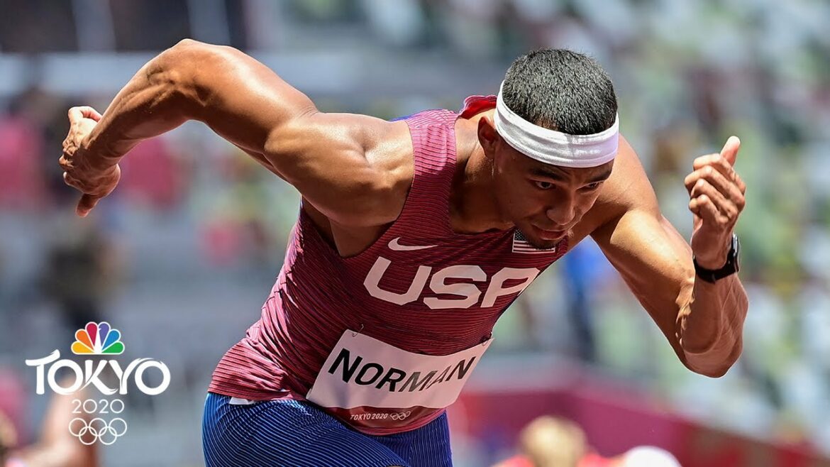 Michael Cherry, Michael Norman make 400m final with Wayde van Niekerk | Tokyo Olympics | NBC Sports