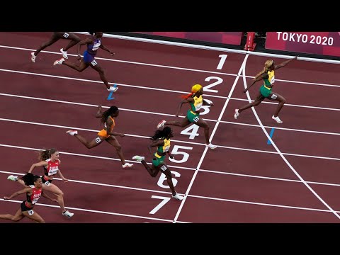 100m women’s race Jamaica 2020 Tokyo Olympics