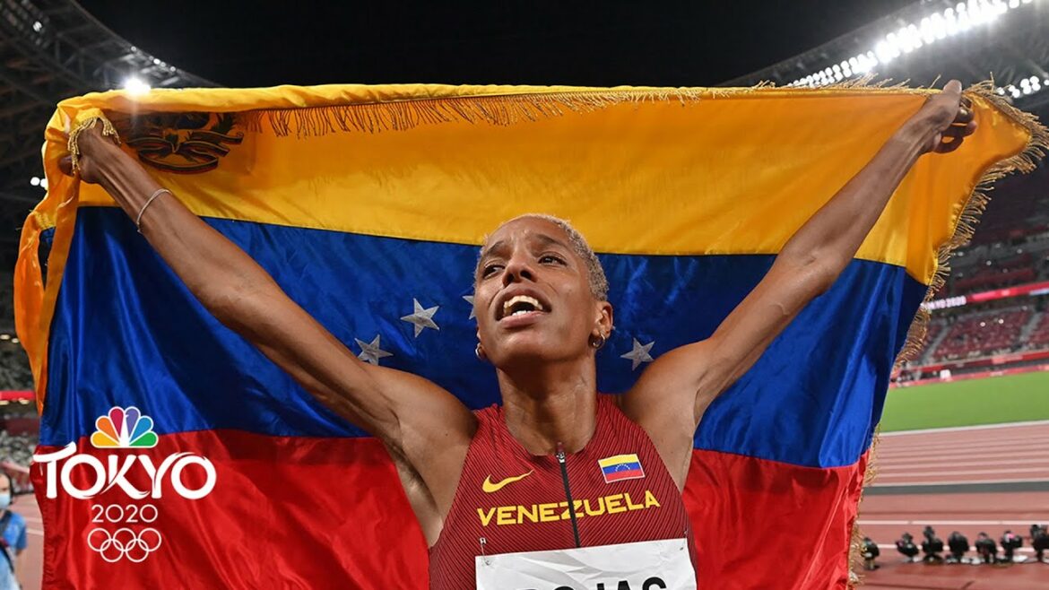 Yulimar Rojas SMASHES world triple jump record to win gold | Tokyo Olympics | NBC Sports