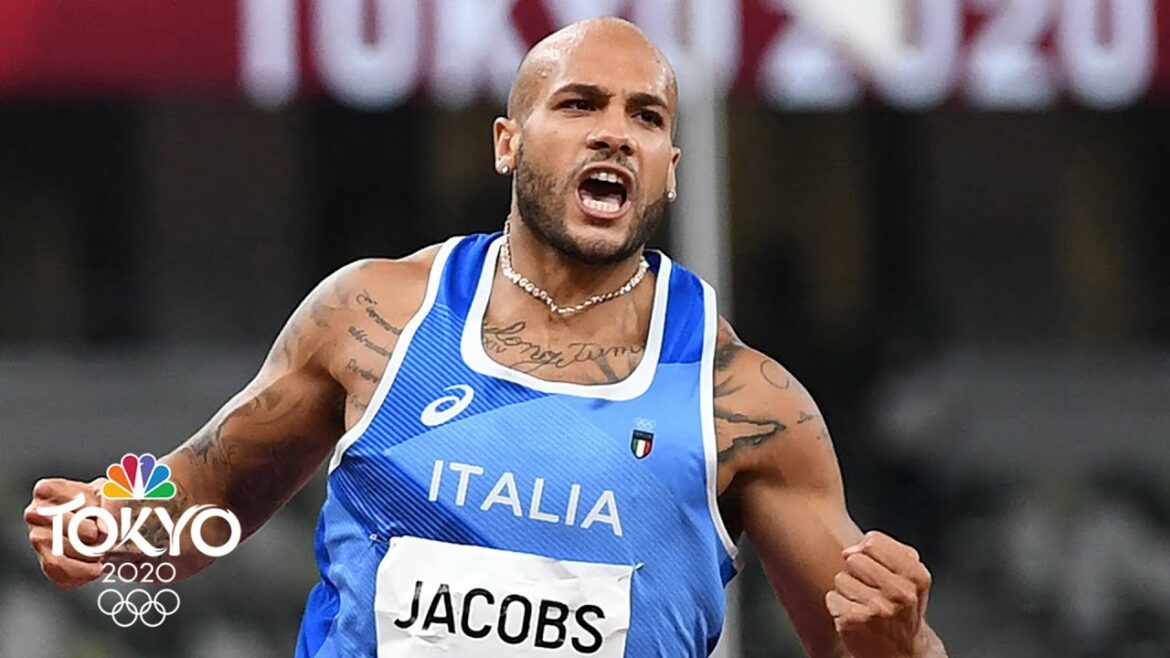 Italy’s Marcell Jacobs SHOCKS THE WORLD to win men’s 100m gold | Tokyo Olympics | NBC Sports
