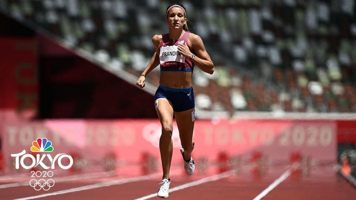 USA’s Jenna Prandini tops heat, books 200m semifinal place | Tokyo Olympics | NBC Sports