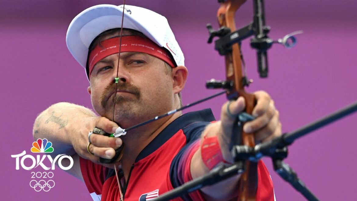 U.S.’ Brady Ellison, world No. 1, upset in archery quarterfinals | Tokyo Olympics | NBC Sports