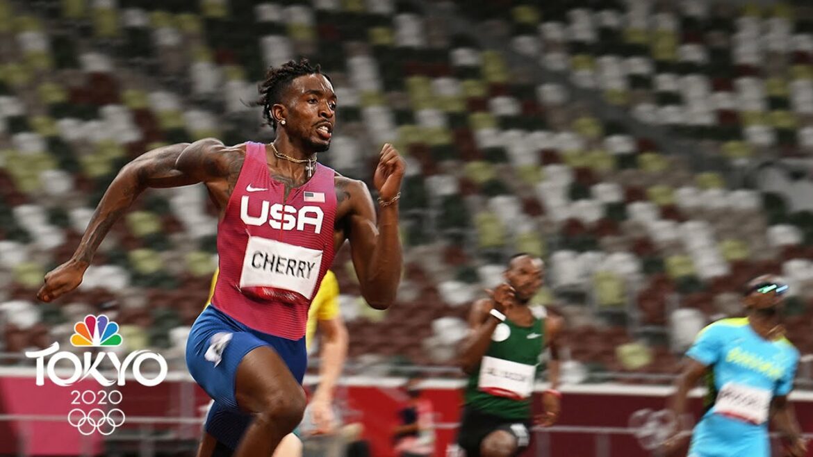USA’s Michael Cherry wins 400m semi to reach first Olympic final | Tokyo Olympics | NBC Sports