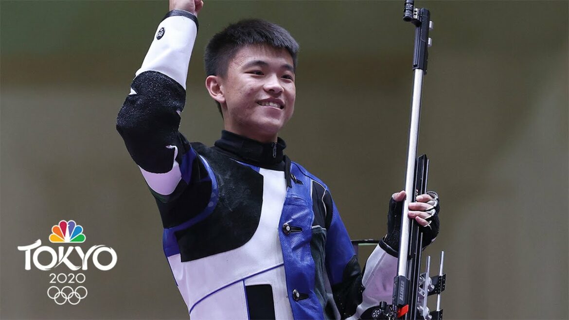 Zhang Changhong sets world record, wins gold in OLYMPIC DEBUT | Tokyo Olympics | NBC Sports
