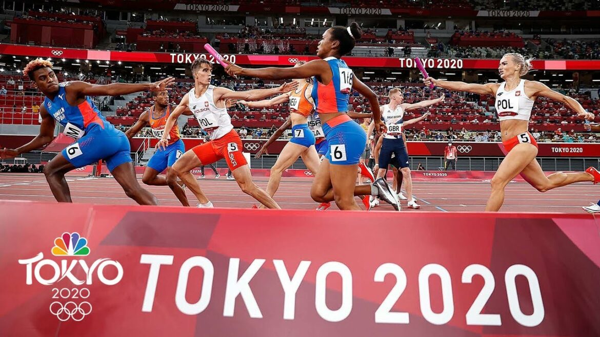 Poland STUNS United States in first ever Olympic mixed 4x400m relay | Tokyo Olympics | NBC Sports