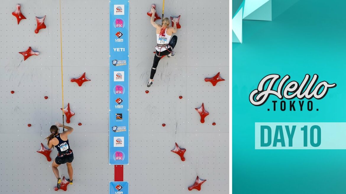 Sport Climbing makes its Olympic debut! Hello Tokyo I DAY 10 🗼