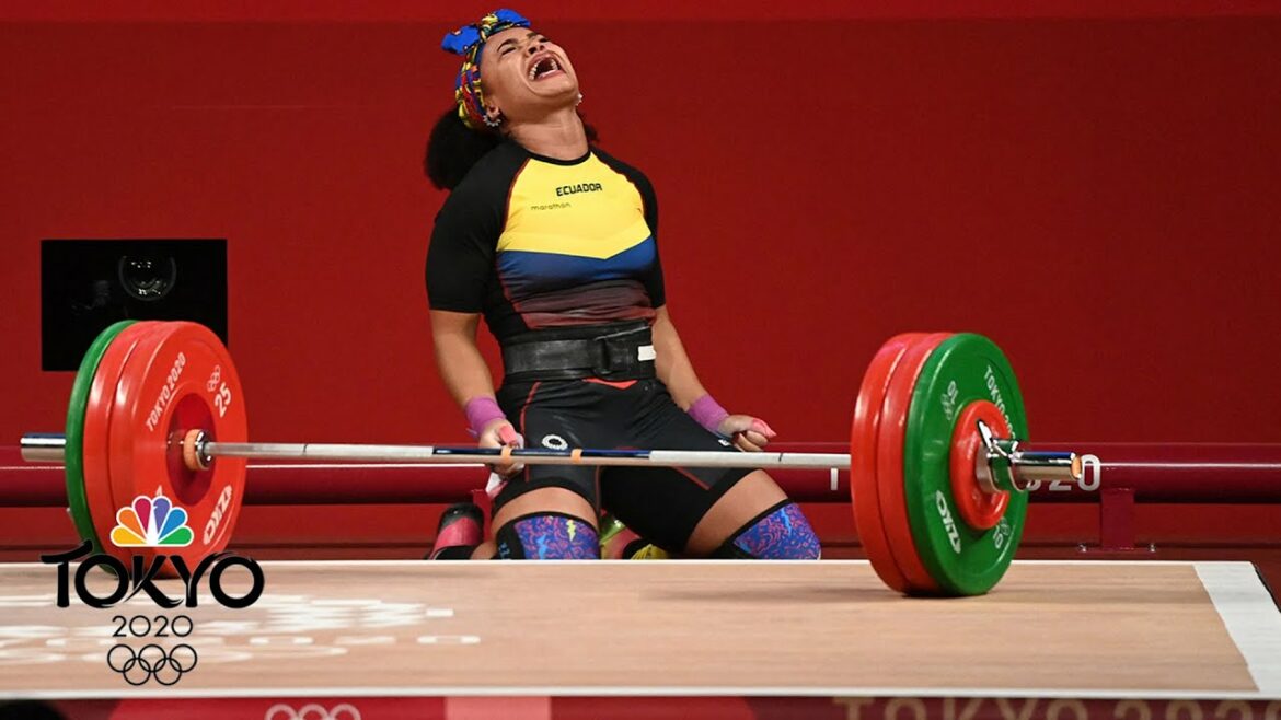 Neisi Dajomes ERUPTS after becoming Ecuador’s first woman medalist | Tokyo Olympics | NBC Sports