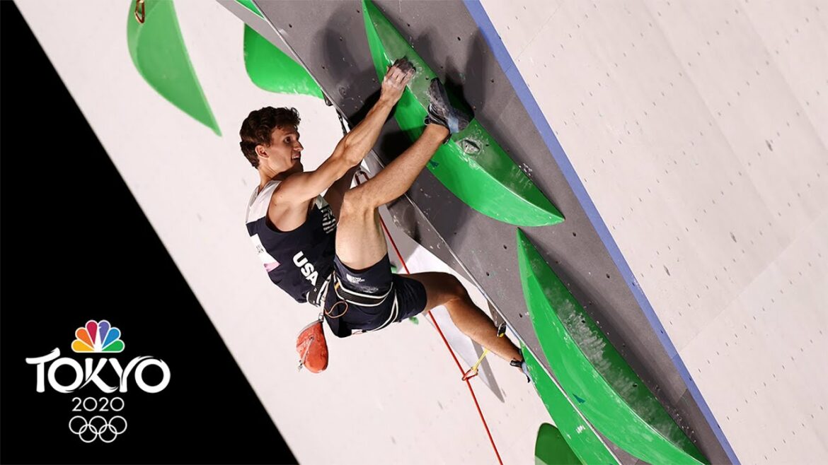 American Nathaniel Coleman qualifies for sport climbing finals | Tokyo Olympics | NBC Sports