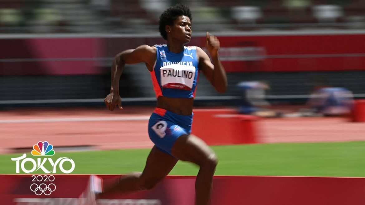 Marileidy Paulino clocks fastest time of women’s 400m first round | Tokyo Olympics | NBC Sports